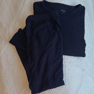 Kyte 5T Navy Long Sleeve pj's